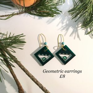 Geometric-earrings
